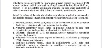Deputata Angela Cutasevici cere Guvernului explicații privind cazarea cetățenilor străini în căminele fostei Universități Agrare