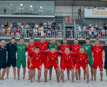 Fotbal pe plajă. Moldova începe cu o victorie la EURO, 2-1 cu Kazahstan!