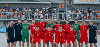 Fotbal pe plajă. Moldova începe cu o victorie la EURO, 2-1 cu Kazahstan!