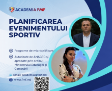 Academia FMF. Un curs despre planificarea evenimentelor sportive