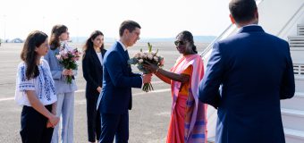 Premieră în Republica Moldova. Președintele Republicii India a ajuns la Chișinău