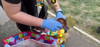 1 kg cocaină și 1 kg hașiș în conserve, printre colete livrate din Spania