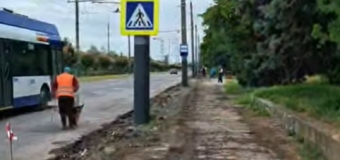 Strada Meșterul Manole – în plină reparație