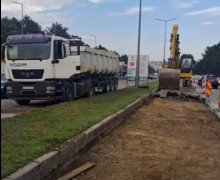 Continuă lucrările de reabilitare a str. Calea Orheiului din Chișinău