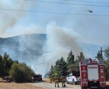 VIDEO// Salvatorii și pompierii IGSU au răspuns unei noi misiuni în apropierea localității Derveni, Grecia