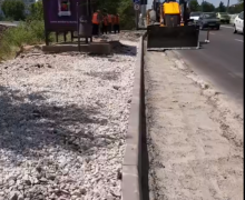 Continuă lucrările de modernizare a nodului rutier str. Ismail