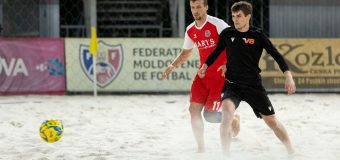 Fotbal pe plajă. Nistru și Rapid, în finala Cupei Moldovei