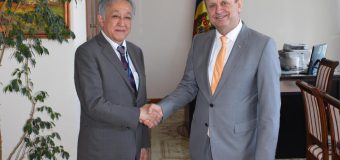 Valeriu Chiveri – în discuții cu Ambasadorul Japoniei