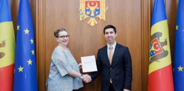 Mihai Popșoi a avut o întrevedere cu noul șef al Oficiului Consiliului Europei la Chișinău, Natalia Voutova