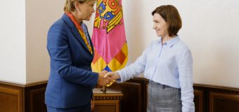 Maia Sandu a avut astăzi o întrevedere cu ministra afacerilor externe a Letoniei
