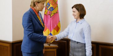Maia Sandu a avut astăzi o întrevedere cu ministra afacerilor externe a Letoniei