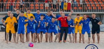 Fotbal pe plajă. Superfinala EBSL. Moldova va juca cu Italia, Danemarca și Germania