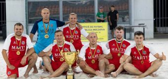 Fotbal pe plajă. Nistru – campioană națională!