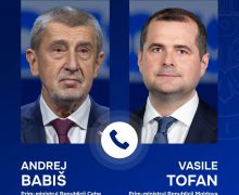 Vasile Tofan a discutat cu omologul său ceh Andrej Babiš