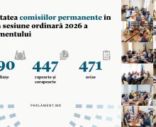 Comisiile parlamentare s-au întrunit în 290 de ședințe în prima sesiune din 2026