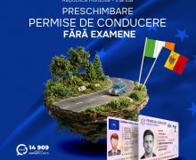 Cetățenii Republicii Moldova, stabiliți legal în Irlanda, își pot preschimba permisul de conducere