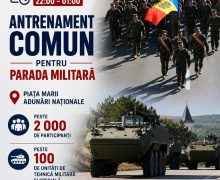 Pregătirile pentru Parada Militară continuă astăzi în PMAN