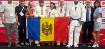 Patru medalii pentru Republica Moldova la Campionatul European de parajudo