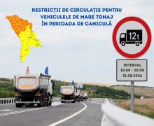 Atenție! Restricții de circulație pentru vehiculele de peste 12 tone în zonele aflate sub Cod Portocaliu de caniculă