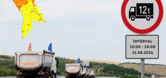 Atenție! Restricții de circulație pentru vehiculele de peste 12 tone în zonele aflate sub Cod Portocaliu de caniculă