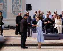 Maia Sandu a fost decorată de Președintele Volodymyr Zelenskyy cu Ordinul Cneaghinei Olga