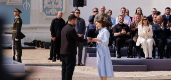 Maia Sandu a fost decorată de Președintele Volodymyr Zelenskyy cu Ordinul Cneaghinei Olga