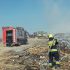 Pompierii au anunțat lichidarea incendiului izbucnit la gunoiștea orășenească din municipiul Orhei