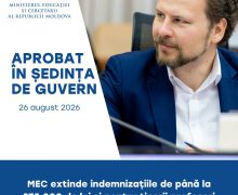 MEC extinde indemnizațiile de până la 375 mii de lei și pentru tinerii profesori din învățământul profesional tehnic și superior