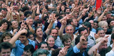 (FOTO) Expoziție dedicată împlinirii a 35 de ani de independență la Președinție