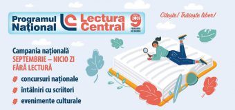 Biblioteca Națională lansează Campania Națională „Septembrie – nicio zi fără lectură”, ediţia 2026