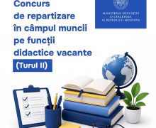 MEC anunță turul II al Concursului de repartizare a absolvenților în câmpul muncii pe funcții didactice vacante