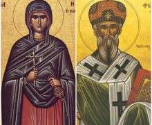Creștinii ortodocși îi cinstesc pe Sfânta Mironosiță și întocmai cu Apostolii Maria Magdalena și pe Sfântul Mucenic Foca