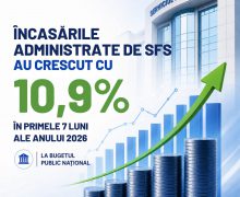 Peste 51 miliarde de lei încasate la bugetul de stat în 7 luni