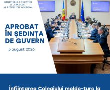 La Comrat va fi înființat Colegiului moldo-turc „Recep Tayyip Erdoğan”
