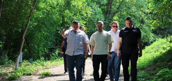 Ministrul Hajder a vizitat stația de pompare a apei din Cosăuți
