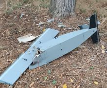 Un cetățean a depistat elemente dintr-o dronă