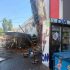Incendiu puternic la Piața Centrală din Chișinău