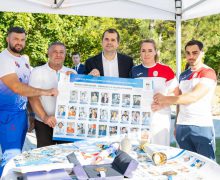Vasile Tofan a participat la Festivalul național „Sport prin Generații”, desfășurat la Nisporeni