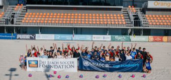 Festivalul fotbalului pe plajă la Orange Arena
