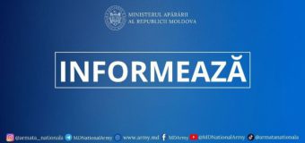 Un aparat de zbor, ieri-seară, a survolat neautorizat spațiul aerian al Republicii Moldova