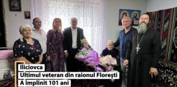 Veteranul Mihail Bejan a împlinit 101 ani