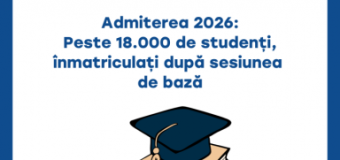 Peste 18.000 de studenți, admiși la universitățile din Republica Moldova în turul I al admiterii