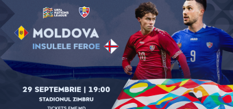 Bilete la meciul Moldova – Insulele Feroe