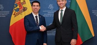 Mihai Popșoi – în discuții cu omologul său lituanian: Republica Moldova este pregătită să deschidă și celelalte 4 grupuri de capitole în procesul de integrare europeană