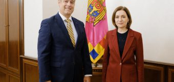 Maia Sandu a avut o întrevedere cu noul Șef al Misiunii OSCE în Republica Moldova