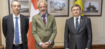 Igor Grosu, la întrevedere de bun venit cu noul director al Biroului de Cooperare al Elveției
