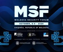Moldova Security Forum revine la Chișinău