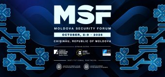 Moldova Security Forum revine la Chișinău