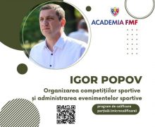 Managerii sportivi din Moldova, instruiți la Academia FMF