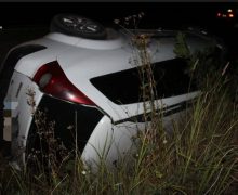 Un bărbat a fost tamponat de un automobil